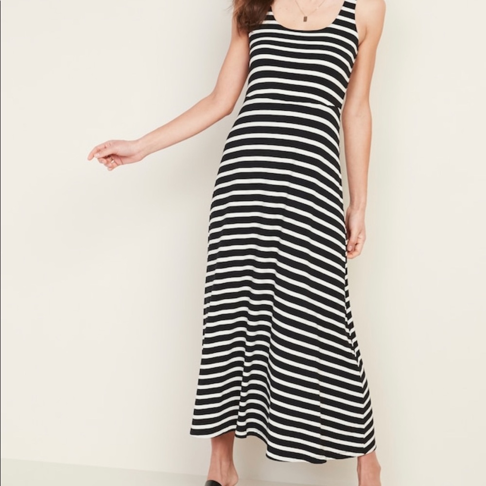 Old Navy Scoop-Neck Jersey Maxi Dress, Like New